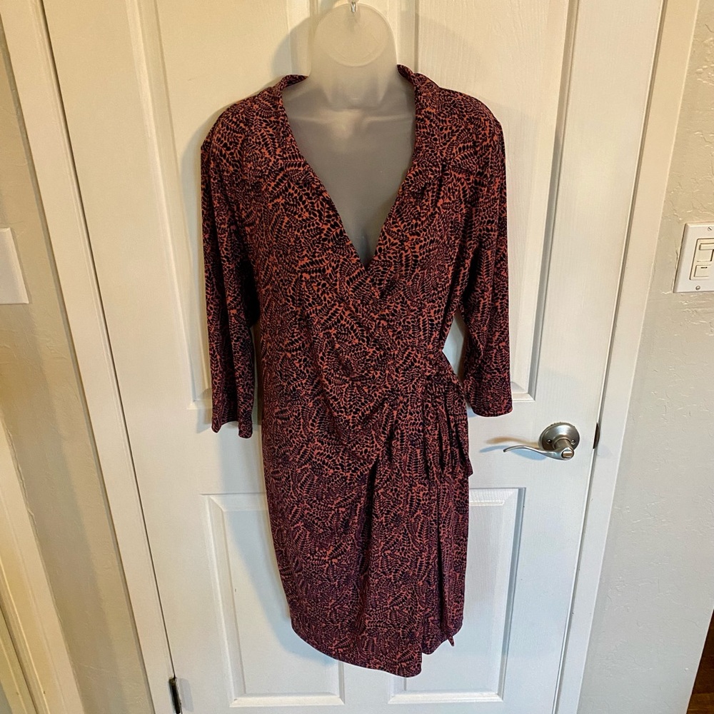 Motherhood Maternity wrap dress